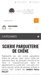Mobile Screenshot of henry-millet.fr
